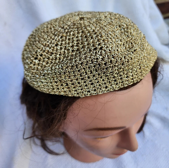 Vintage‎ Gold akull cap - Picture 3 of 8